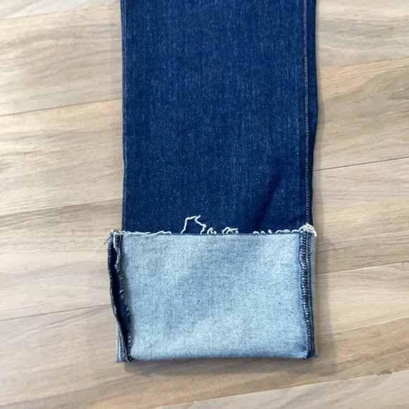 Hudson high rise Zoeey deep cuff straight crop jean size 27 - Picture 8 of 14